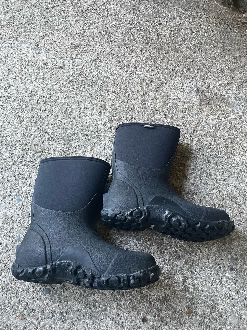 Bogs Men's Classic Mid Waterproof Insulated Winter Boots Sz 11 Black